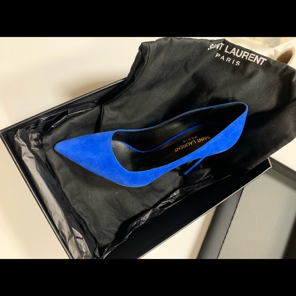 Saint Lauren - Suede Heels
